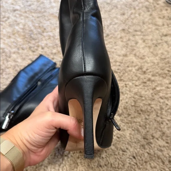 SARTO By Franco Sarto Black Ankle Booties - Picture 3 of 3